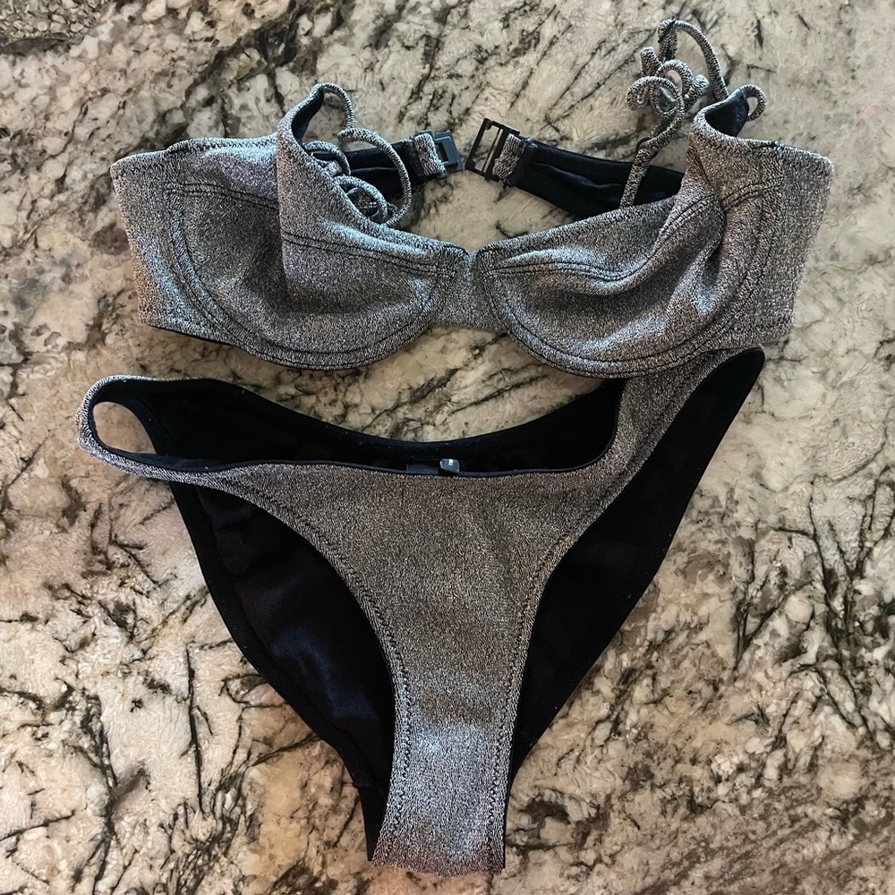Triangle bathing suit